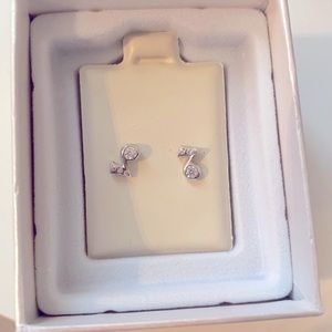 music note earrings